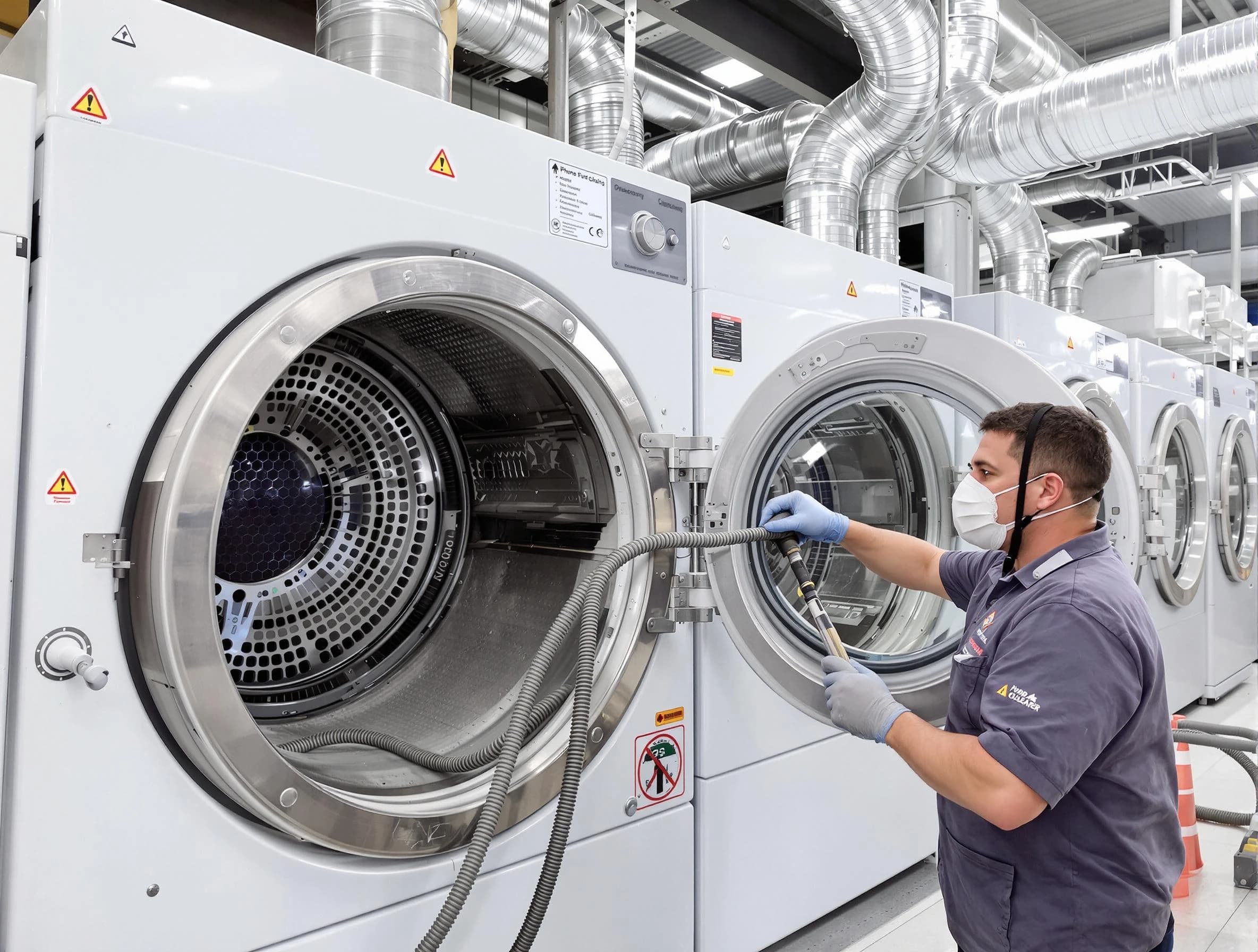 Industrial-grade dryer vent cleaning by Locust Grove Dryer Vent Cleaning in Locust Grove