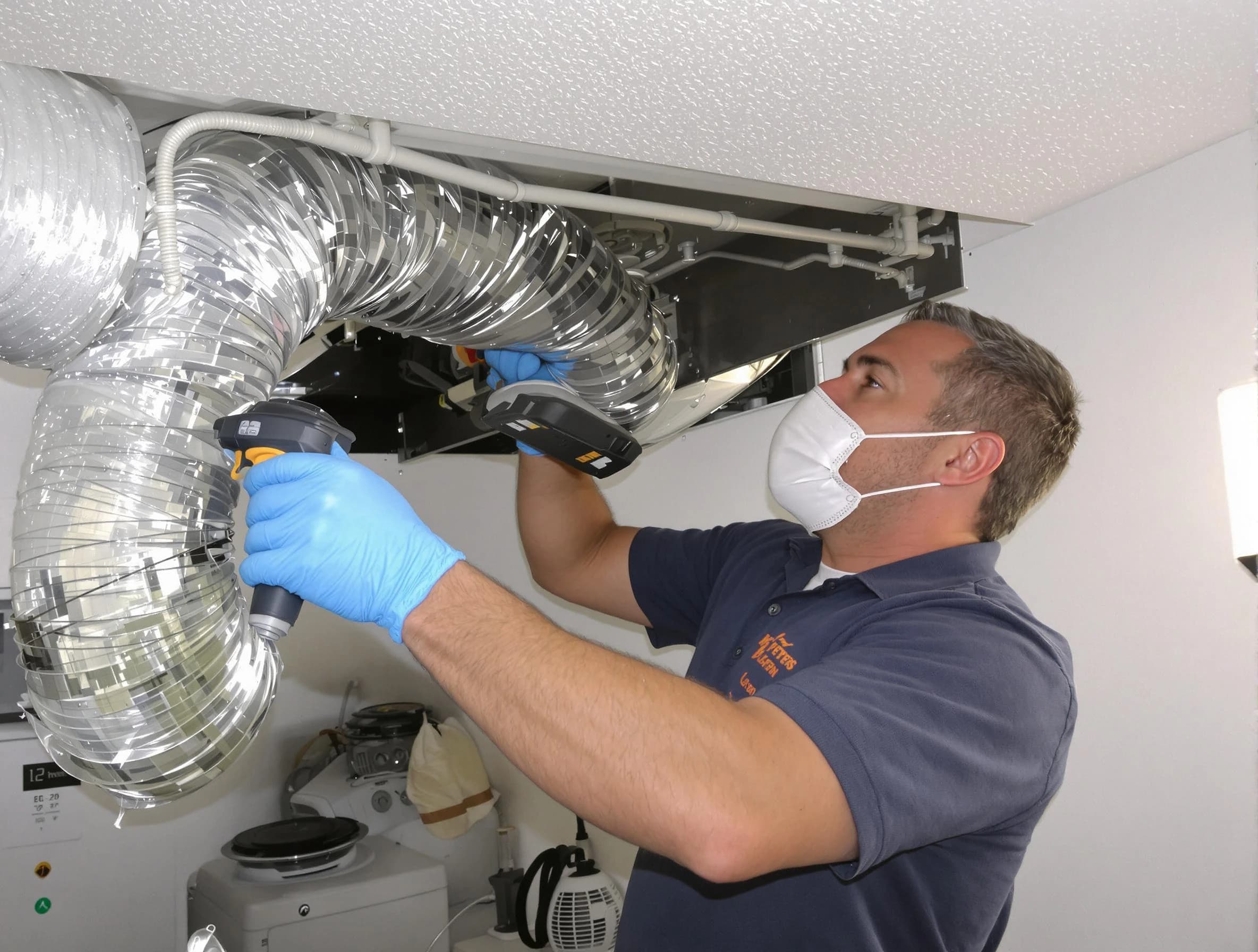 Locust Grove Dryer Vent Cleaning professional performing thorough residential dryer vent cleaning in Locust Grove